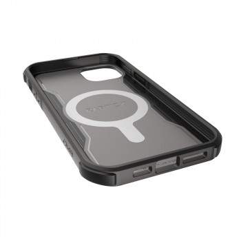 X-Doria Raptic Fort MagSafe-hoesje voor Apple iPhone 14 Plus / 15 Plus, zwart