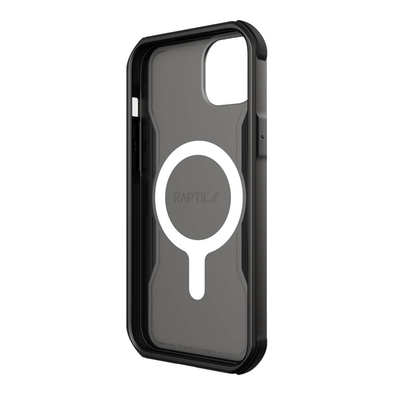 X-Doria Raptic Fort MagSafe-hoesje voor Apple iPhone 14 Plus / 15 Plus, zwart