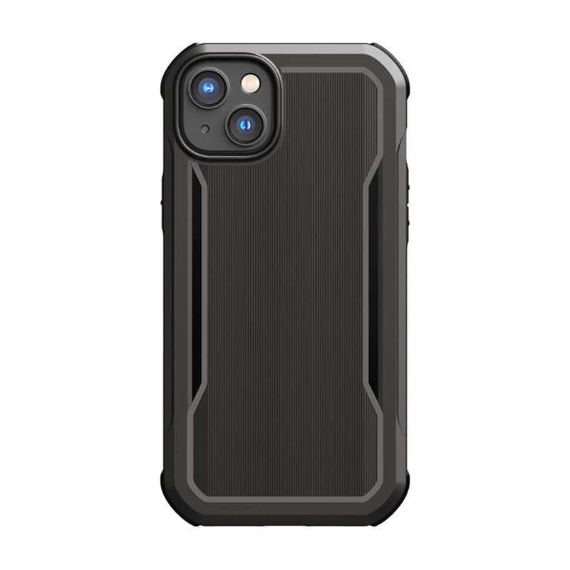 X-Doria Raptic Fort MagSafe-hoesje voor Apple iPhone 14 Plus / 15 Plus, zwart