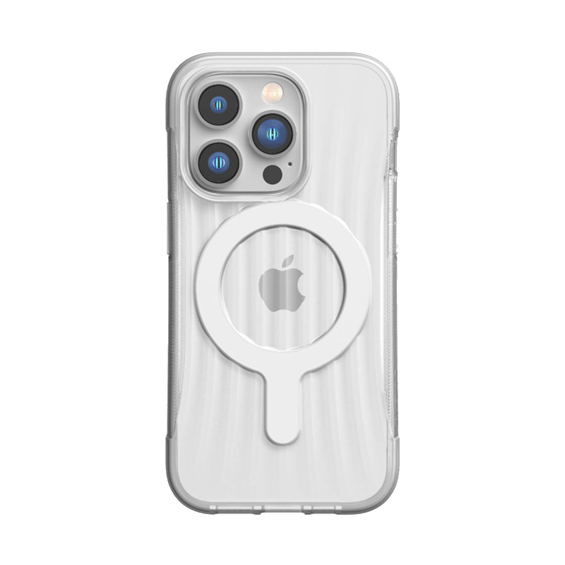 X-Doria Raptic Clutch MagSafe-hoesje voor Apple iPhone 14 Pro, transparant
