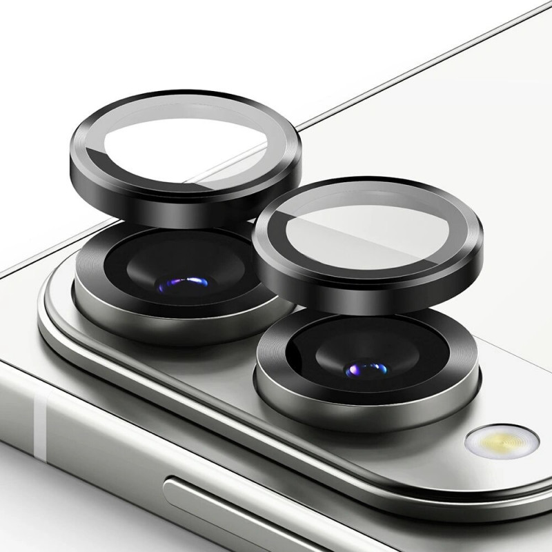 Ringke Cameraframebeschermer voor Samsung Galaxy S25 Edge, zwart