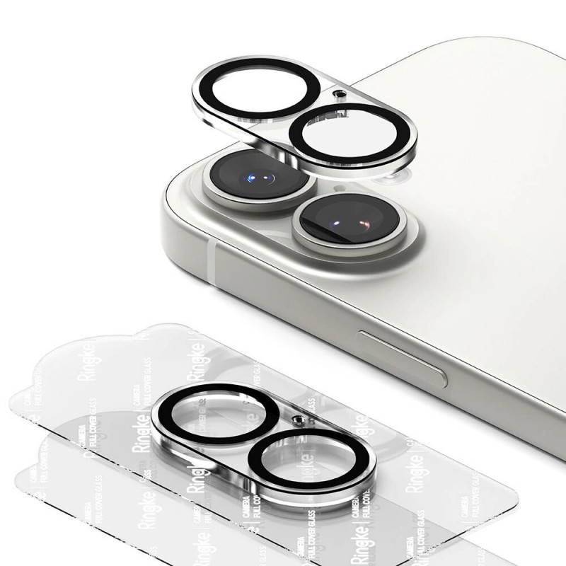 Ringke Camera Full Cover voor Apple iPhone 17, zwart (2 stuks)