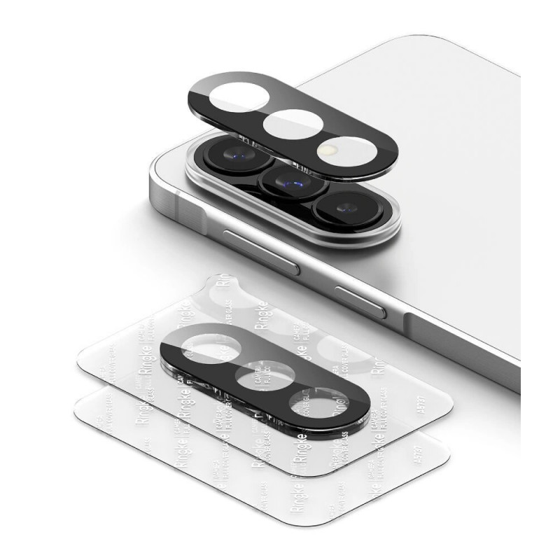 Ringke Camera Full Cover voor Samsung Galaxy A37 / A57 5G, zwart (2 stuks)