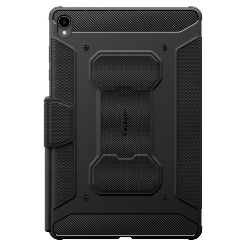 Spigen Rugged Armor ACS11822 tabletcase voor Samsung Galaxy Tab S12+ 12.6 (X840 / X846b), mat zwart