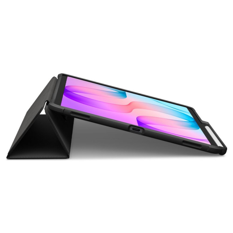 Spigen Rugged Armor ACS11822 tabletcase voor Samsung Galaxy Tab S12+ 12.6 (X840 / X846b), mat zwart