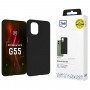 3mk Matt Case Motorola Moto G55 5G smartphonehoesje, zwart