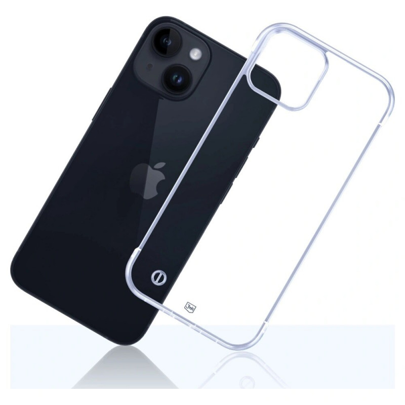 3mk Just20g Clear Case Apple iPhone 15 Plus smartphonehoesje, transparant