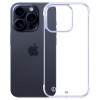 3mk Just20g Clear Case Apple iPhone 15 Pro Max smartphonehoesje, transparant