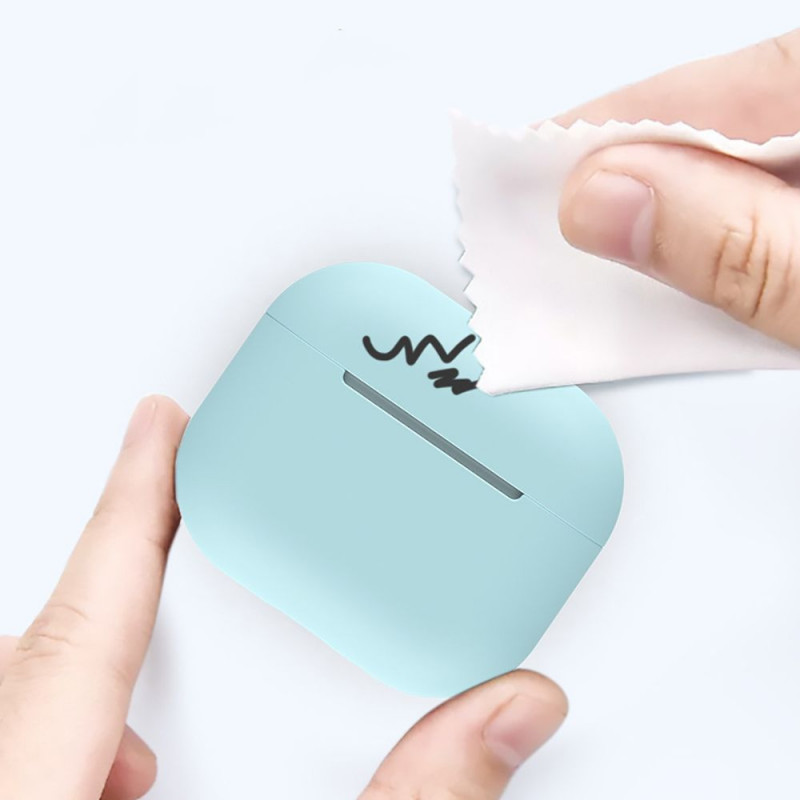 Tech-Protect Icon-hoesje voor Apple AirPods 3, zwart