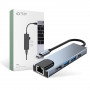 Tech-Protect V3 5in1 USB-C-hub, grijs