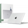 Tech-Protect SmartShell-hoes voor Apple MacBook Air 13 2022-2024, kristalhelder