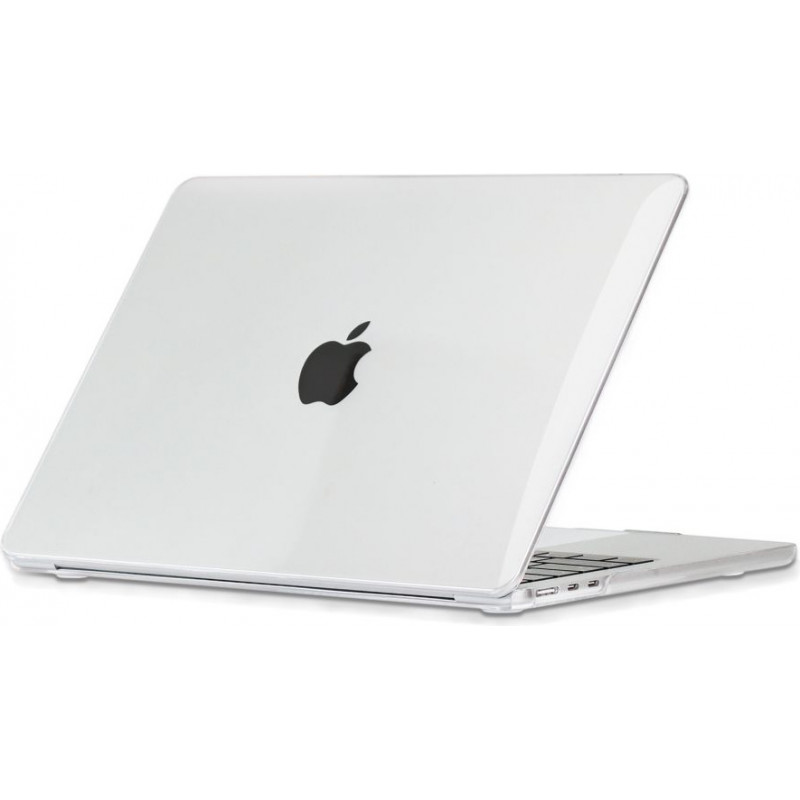 Tech-Protect SmartShell-hoes voor Apple MacBook Air 13 2022-2024, kristalhelder
