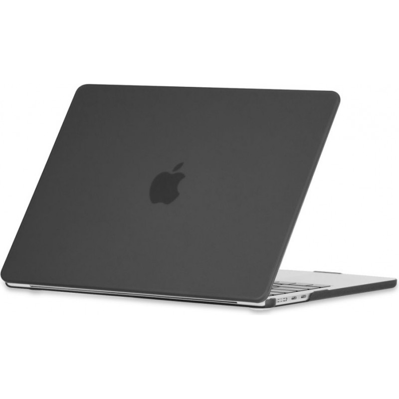 Tech-Protect SmartShell-hoes voor Apple MacBook Air 13 2022-2024, mat zwart