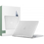 Tech-Protect SmartShell-hoes voor Apple MacBook Air 13 2022-2024, glitter transparant