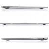 Tech-Protect SmartShell-hoes voor Apple MacBook Air 13 2022-2024, glitter transparant