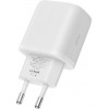 Tech-Protect C20W 2-poorts wandlader, USB-C PD 20W en USB-A QC 3.0, wit