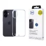 3mk Just20g Clear Case Apple iPhone 16 smartphonehoesje, transparant