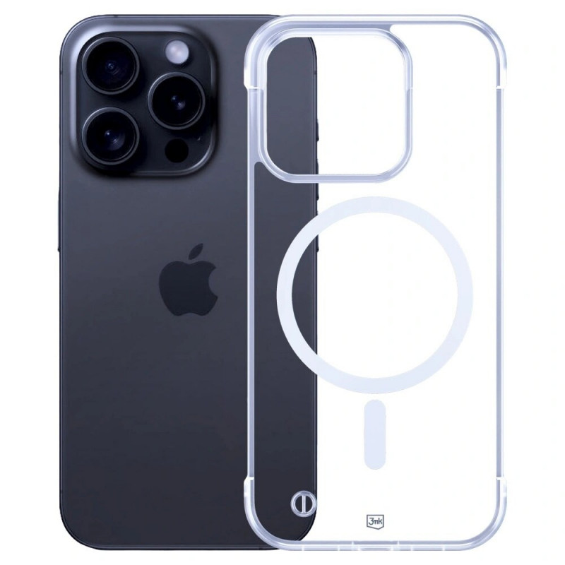 3mk Just20g MagCase Apple iPhone 14 Pro Max smartphonehoesje, transparant