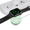 Tech-Protect UltraBoost magnetische lader voor Apple Watch, USB-C, 120 cm, wit