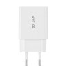 Tech-Protect NC30W 2-poorts wandlader PD 30W QC 3.0, wit
