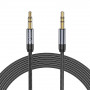 Tech-Protect UltraBoost 3,5 mm mini-jack naar 3,5 mm mini-jack kabel, 1,5 m, zwart