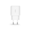 Tech-Protect C20W 2-poorts wandlader PD 20W QC 3.0 met USB-C-kabel, wit