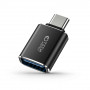 Tech-Protect UltraBoost USB-C / USB-A OTG-adapter, zwart