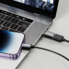 Tech-Protect UltraBoost USB-C / USB-A OTG-adapter, zwart