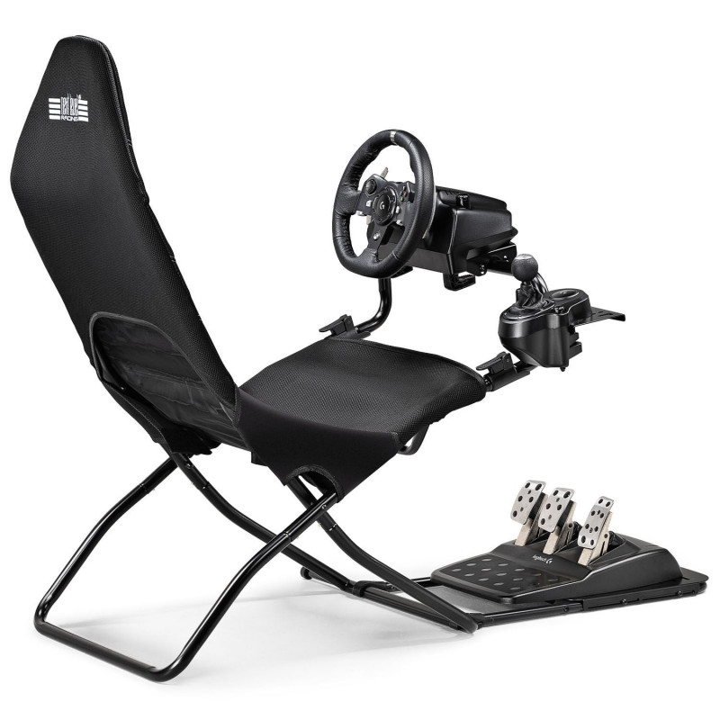 Next Level Racing GTLite Air opvouwbare cockpit, SIMAERO mesh, zwart