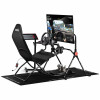 Next Level Racing GTLite Air opvouwbare cockpit, SIMAERO mesh, zwart