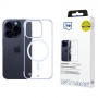 3mk Just20g MagCase Apple iPhone 16 Pro Max smartphonehoesje, transparant