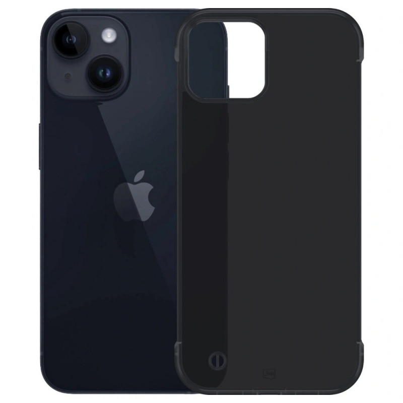 3mk Just20g Matt Case Apple iPhone 15 Plus smartphonehoesje, mat zwart