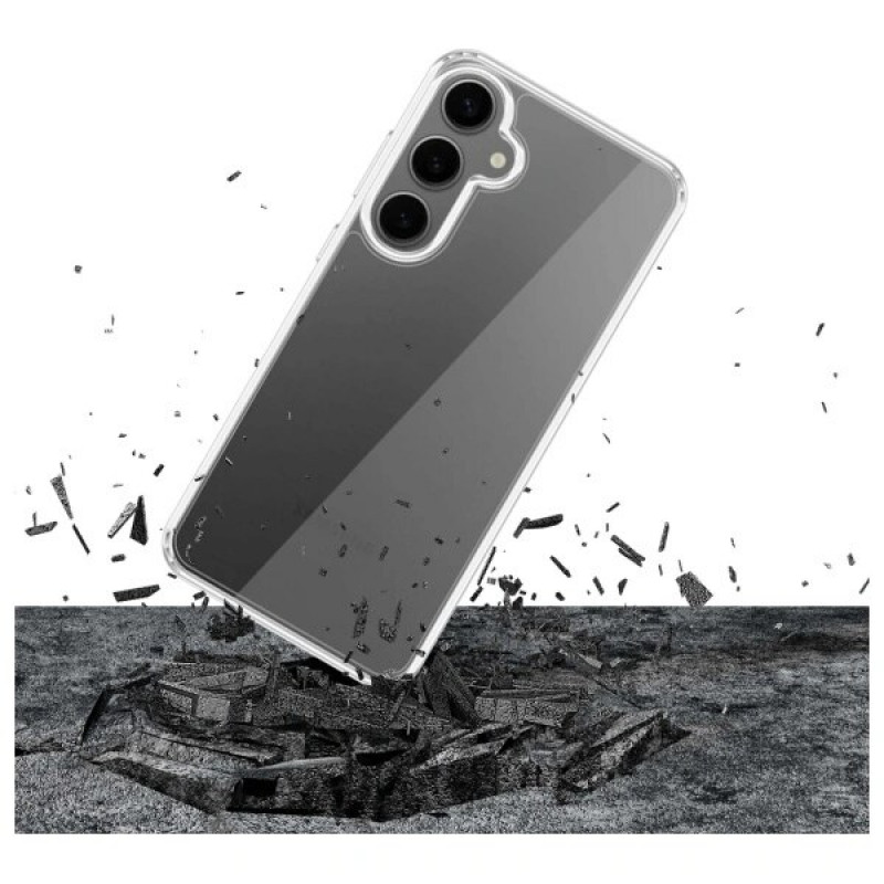 3MK Armor Case voor Samsung Galaxy S25+, transparant, polycarbonaat