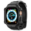 Spigen Rugged Armor Pro bandhoesje voor Apple Watch Ultra 1 / 2 / 3 49 mm, zwart