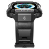 Spigen Rugged Armor Pro bandhoesje voor Apple Watch Ultra 1 / 2 / 3 49 mm, zwart