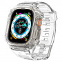 Spigen Rugged Armor Pro bandhoesje voor Apple Watch Ultra 49 mm, kristalhelder