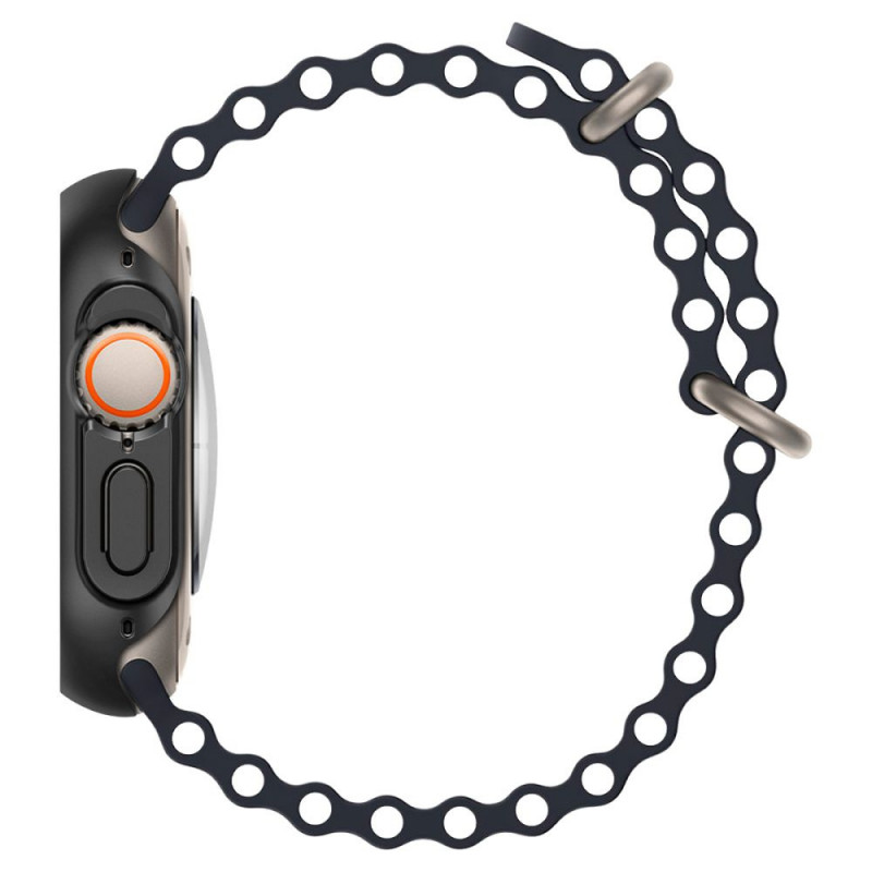 Spigen Thin Fit hoesje voor Apple Watch Ultra 1 / 2 / 3 49 mm, zwart