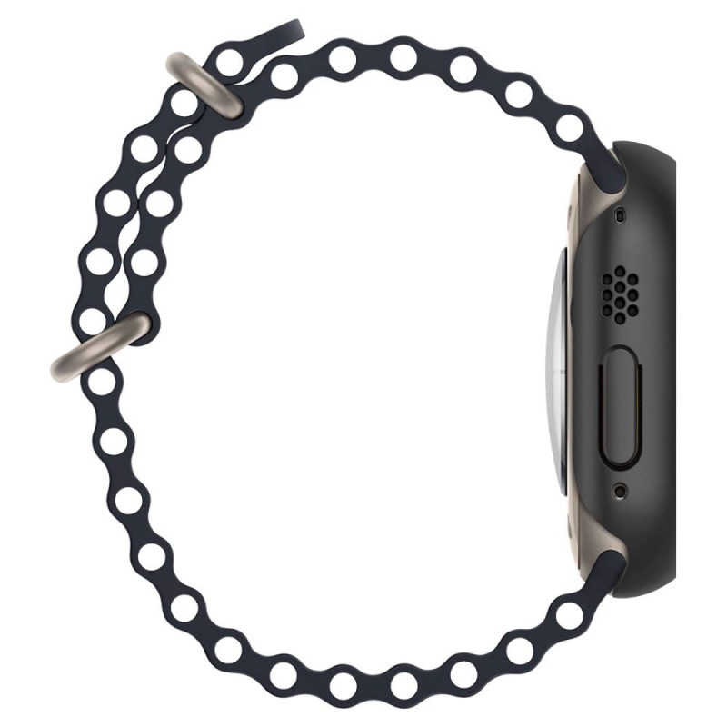 Spigen Thin Fit hoesje voor Apple Watch Ultra 1 / 2 / 3 49 mm, zwart