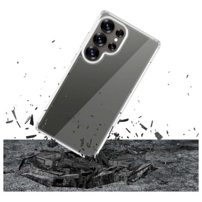 3MK Armor Case voor Samsung Galaxy S25 Ultra, transparant, polycarbonaat