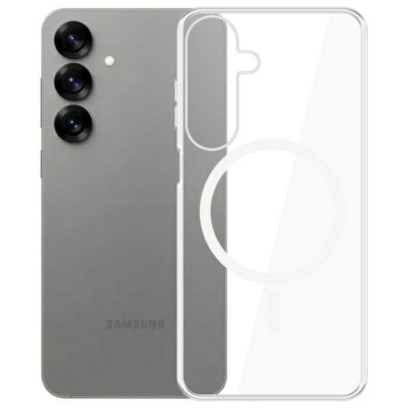 3MK Clear MagCase voor Samsung Galaxy S25+, MagSafe, transparant
