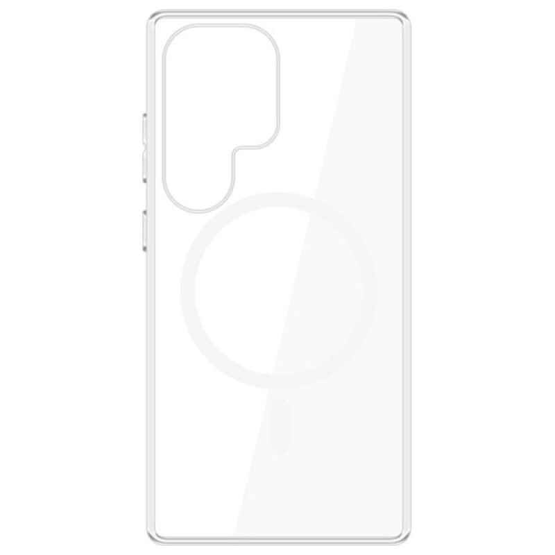 3MK Clear MagCase voor Samsung Galaxy S25 Ultra, MagSafe, transparant
