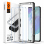 Spigen AlignMaster GLAS.tR gehard glas voor Samsung Galaxy S21 FE (2 stuks)
