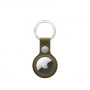 Apple AirTag FineWoven sleutelhanger, donkergroen