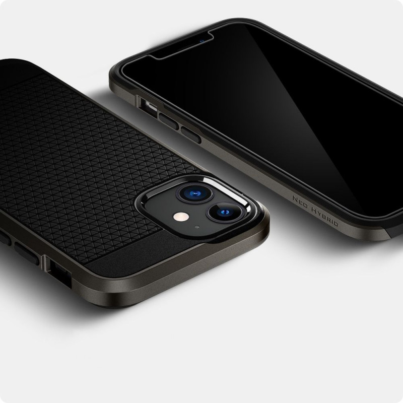 Spigen GLAS.tR EZ Fit gehard glas voor Apple iPhone 12 / 12 Pro (2 stuks)