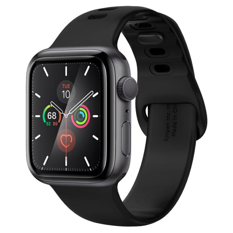 Spigen ProFlex EZ Fit AFL01220 hybride glazen screenprotector voor Apple Watch 4/5/6/7/8/9/SE 44/45 mm
