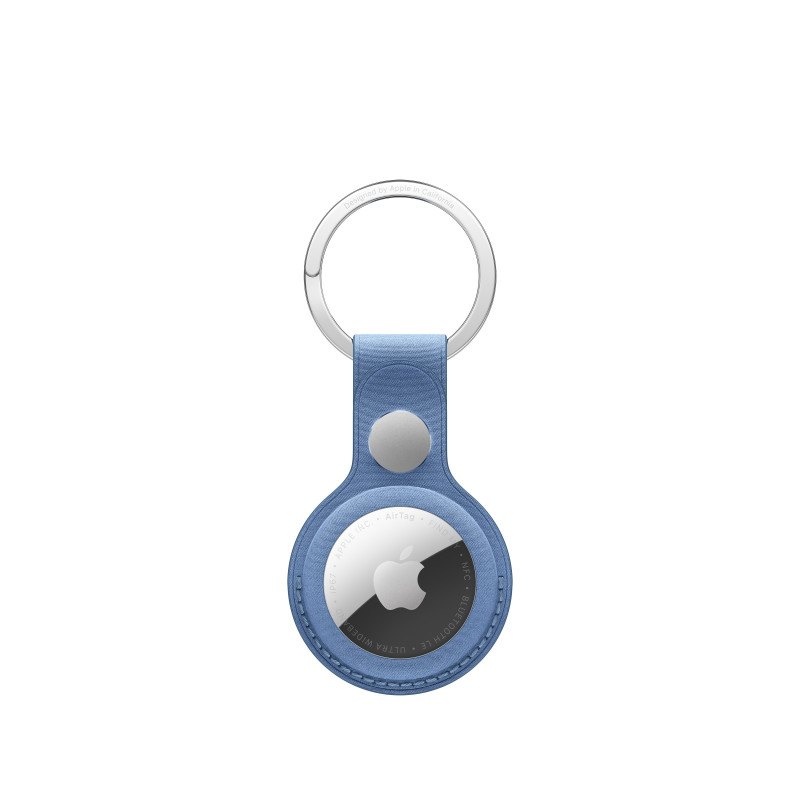 Apple AirTag FineWoven sleutelhanger, wildflower blue