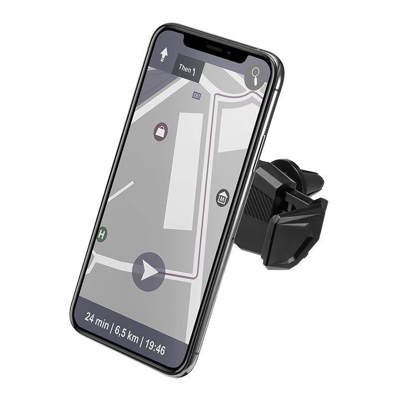 Spigen Click.r 000CP26265 telefoonhouder voor autoluchtrooster, zwart