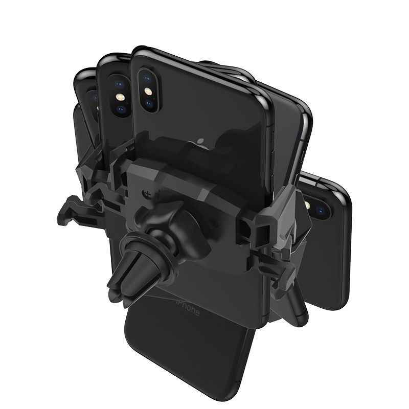 Spigen Click.r 000CP26265 telefoonhouder voor autoluchtrooster, zwart