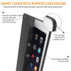 Tech-Protect Smartcase THP770BLK hoes voor Apple iPad 9.7 (2017/2018, 5e/6e gen.), zwart
