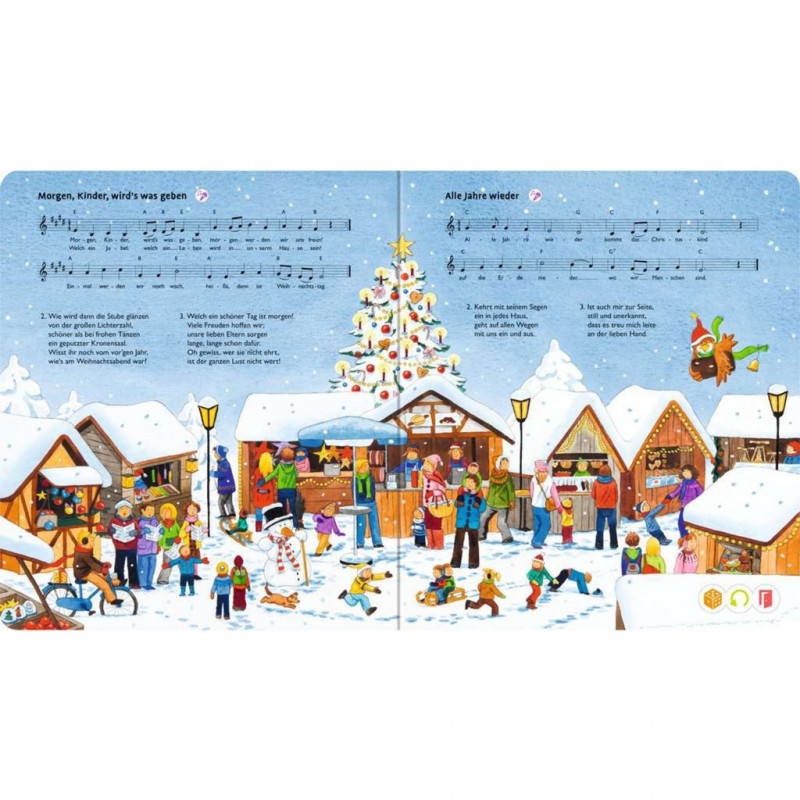 Ravensburger tiptoi Meine schönsten Weihnachtslieder, Duitse editie